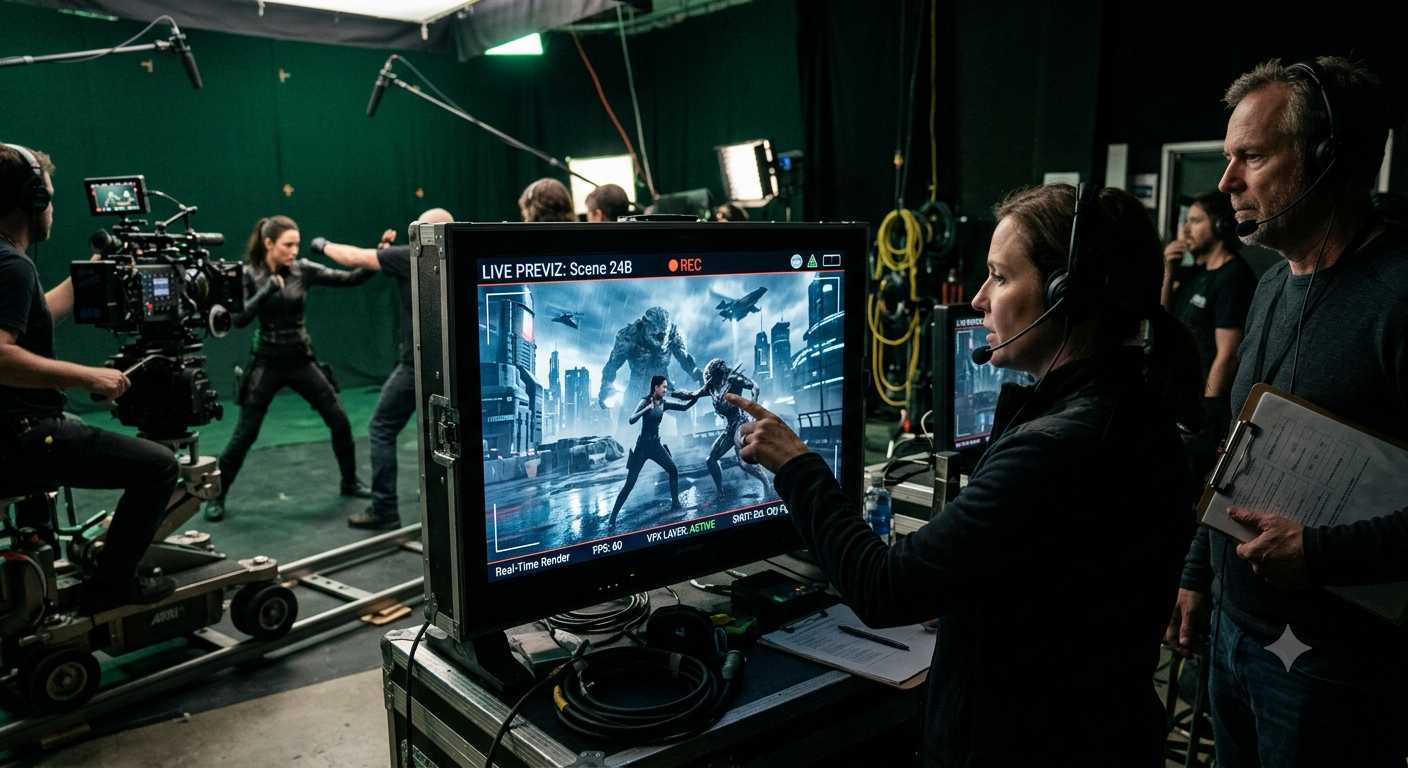 Real-time Previz Station